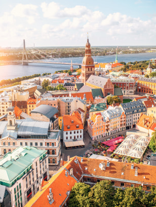 Panorama di Riga