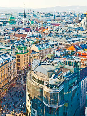 Panorama di Vienna