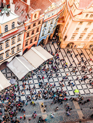 Mercatini di Natale nella Piazza della Città Vecchia di Praga