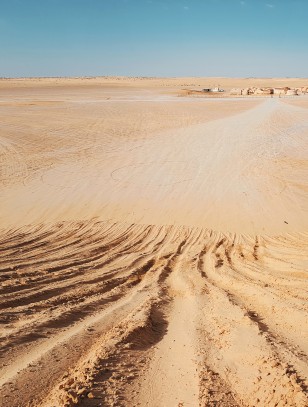 Dune di sabbia di Ong Jmal