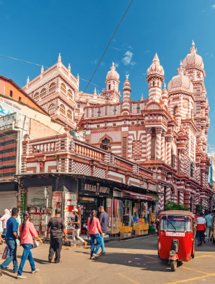 Moschea Jami Ul-Afar, Pettah Market
