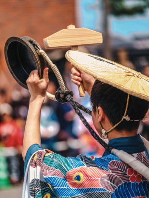 Vestiti tipici del festival Takayama Matsuri