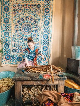 Fabbrica tradizionale di carta di gelso