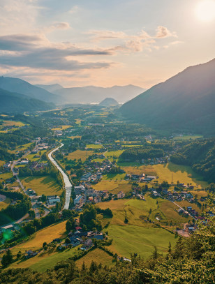 Panorama di Bad Ischl
