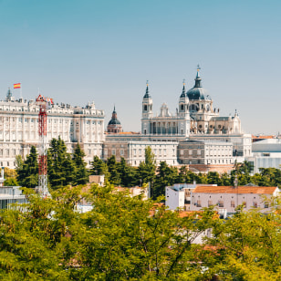 Panoramica di Madrid