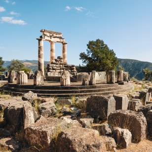 Tempio di Atena Pronaia, Delfi
