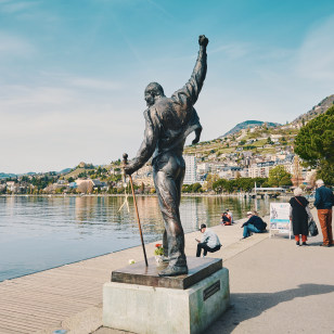 Statua di Freddie Mercury, Montreux