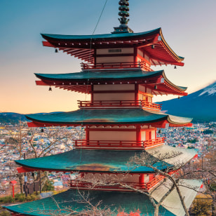 Chureito Pagoda, Fujiyoshida