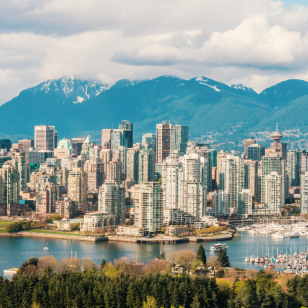 Skyline di Vancouver