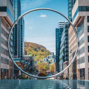 Scultura The Ring, Montr&eacute;al