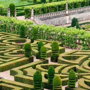 Giardini del castello di Vaux-le-Vicomte