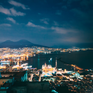 Panorama di Napoli dal Vomero