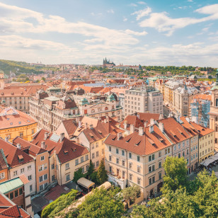 Panoramica di Praga