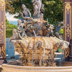 Fontana di Amfitrite, Piazza Stanislas, Nancy