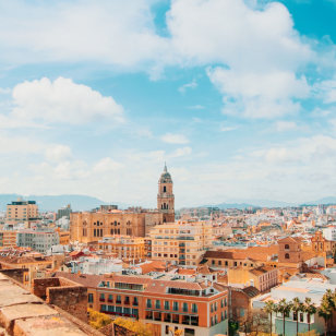 Panoramica di Malaga