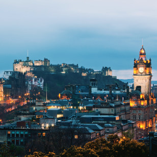 Panoramica di Edimburgo