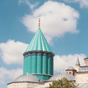 Cupola del Museo Mevlana, Konya