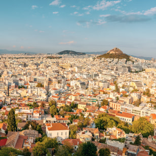 Vista del Monte Licabetto, Atene
