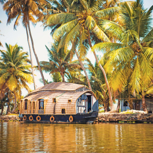 Case galleggianti di Alleppey