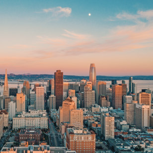 Tramonto a San Francisco