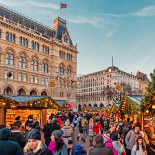Mercatini di Natale, Piazza del Municipio di Vienna