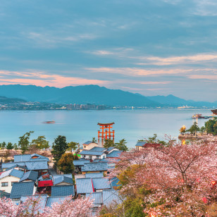 Santuario di Itsukushima nell'Isola di Miyajima