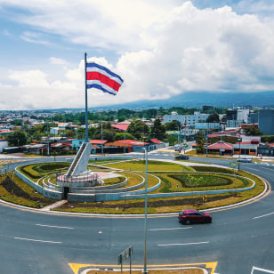 Rotonda de la bandera, San José