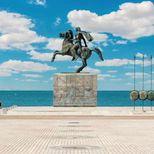 Statua di Alessandro Magno, Salonicco