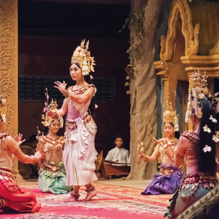 Spettacolo di danza Apsara
