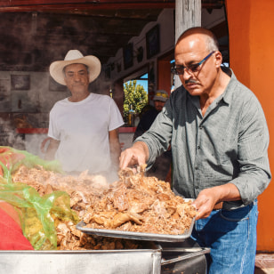 Carnitas, cibo tipico boliviano