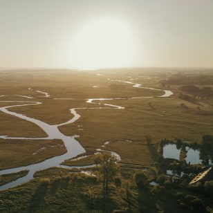 Fiume del Parco Nazione di Biebrza