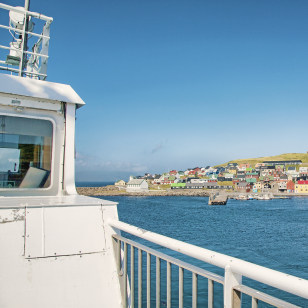 Navigazione in taghetto per l’isola di Nólsoy