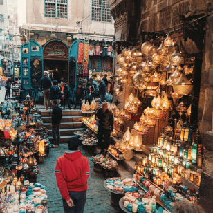 Bazar di Khan el-Jhalili, Il Cairo