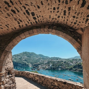 Vista dal Castello Aragonese