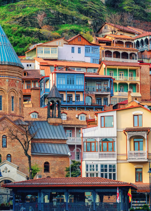 Palazzi della città vecchia di Tbilisi