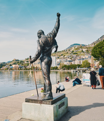 Statua di Freddie Mercury, Montreux