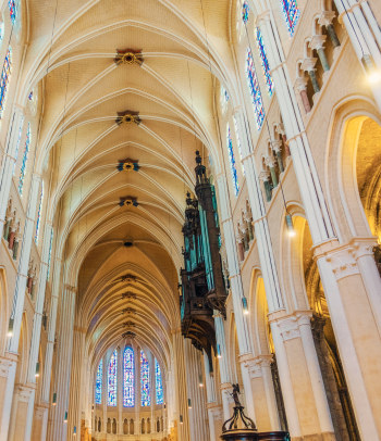 Interno della cattedrale di Chartres