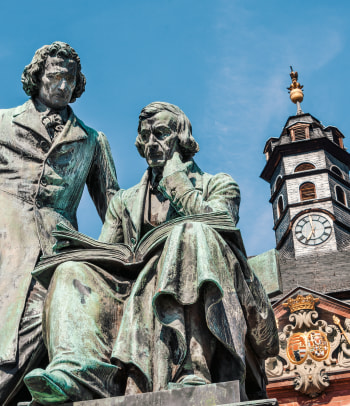 Statua dei fratelli Grimm, Hanau