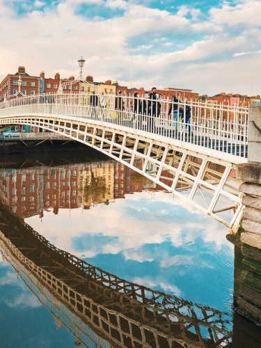 Ha'penny Bridge, Dublino