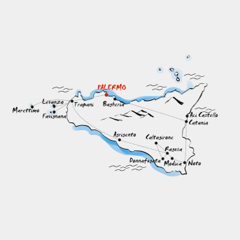 Mappa Sicilia autentica