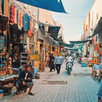 Souk di Marrakech