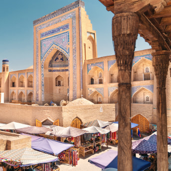 Bazaar di Khiva