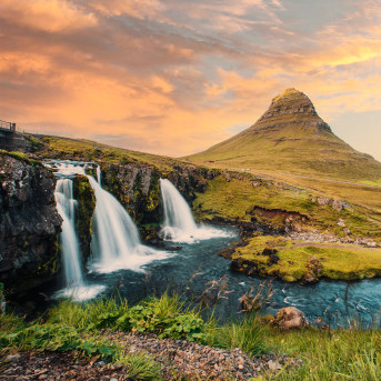 Kirkjufell Islanda