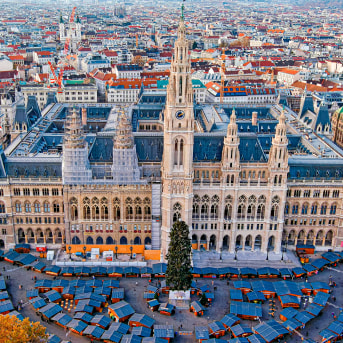Mercatini di Natale, Municipio di Vienna