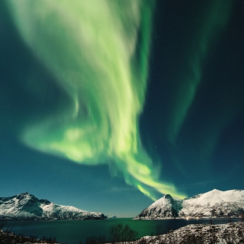 Aurora boreale a Tromso