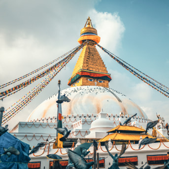 Stupa di Boudhanath, Kathmandu