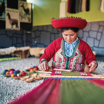 Lavorazione della lana, Chinchero