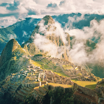 Parco archeologico di Machu Picchu, Cordigliera delle Ande