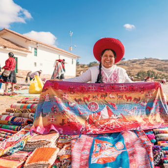 Mercato tessile di Chinchero