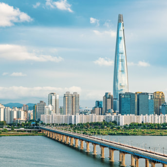 Ponte ferroviario Jamsil, Seoul
